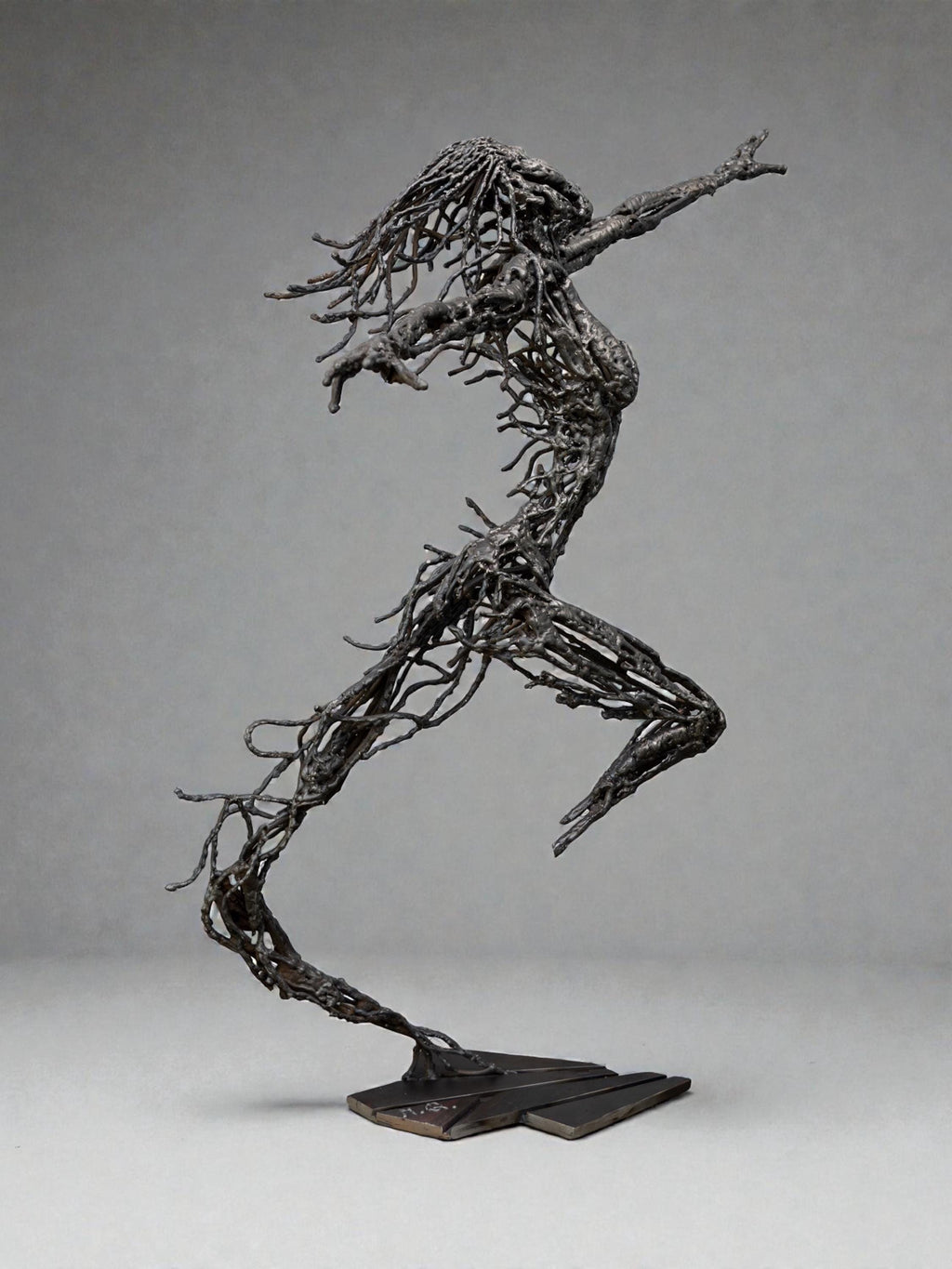 Vikara – Handmade Steel Human Figure Sculpture