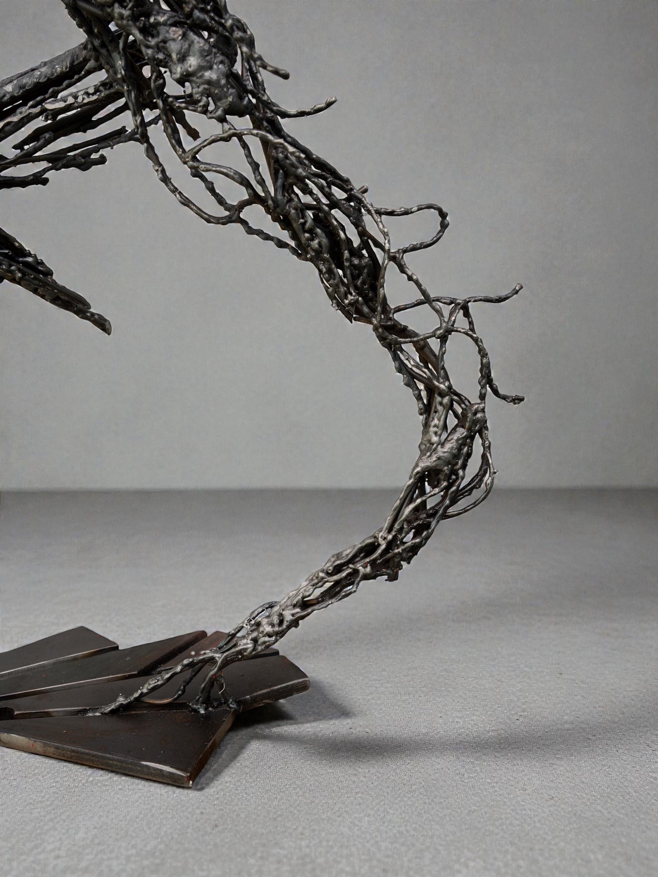Vikara – Handmade Steel Human Figure Sculpture