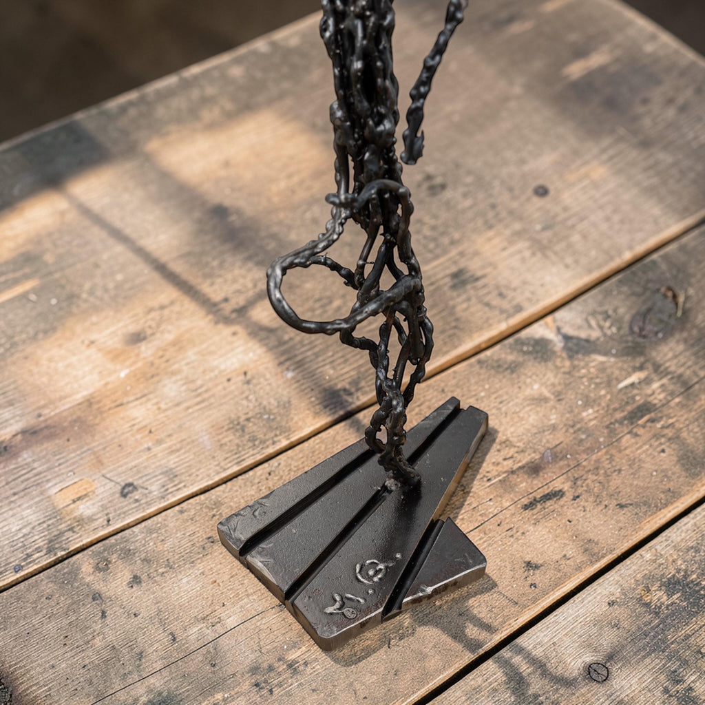 Deriva – Handmade Steel Human Figure Sculpture